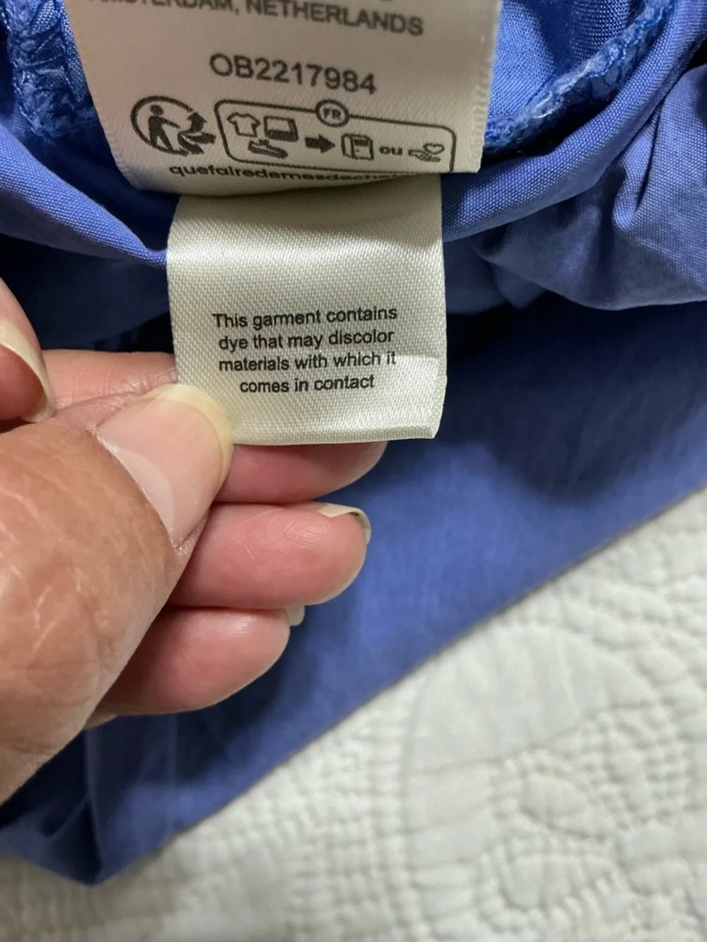 NWT Free people Lula cuff pants In Amparo Blue Size XS